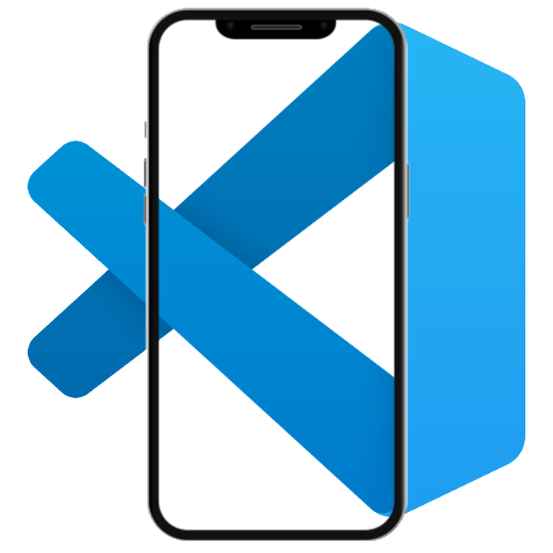 VSCodeMobile logo